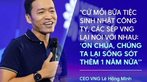 CEO Lê Hồng Minh kể về 3 bài học sinh tồn của VNG trong gần 2 thập kỷ: Đặt mục tiêu siêu đơn giản và liều ăn nhiều!