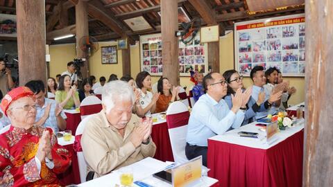 Ca sĩ đầu tiên hát “Đình Chèm - Dấu tích ngàn năm”