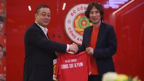 HLV Gong Oh-kyun: 'Tôi muốn Công an Hà Nội FC là đội bóng mạnh bền vững'