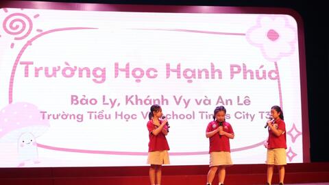 Trường học hạnh phúc và ý kiến của bạn nhỏ Thủ đô