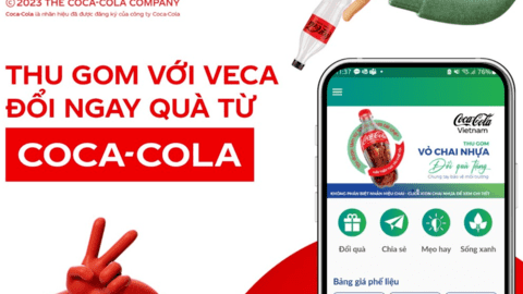 Coca-Cola triển khai chiến dịch "Chai nhựa tái sinh, hành trình tiếp nối"