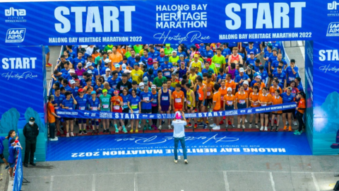 Hơn 9.000 VĐV chinh phục giải HalongBay Heritage Marathon 2023