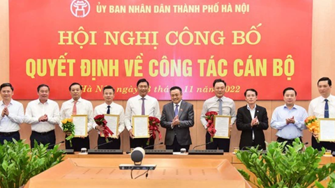 Hà Nội sẽ luân chuyển, điều động, chuyển đổi nhiều vị trí cán bộ