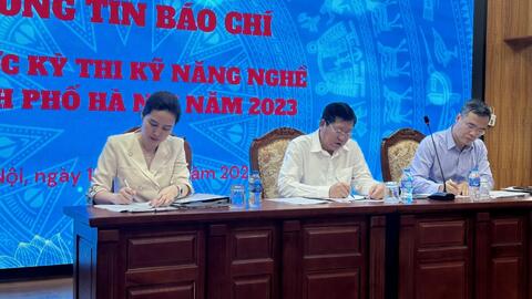 284 thí sinh tham dự kỳ thi kỹ năng nghề Hà Nội năm 2023