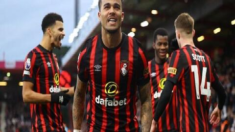 Bournemouth tiếp tục thăng hoa, đẩy Chelsea ra khỏi tốp 10