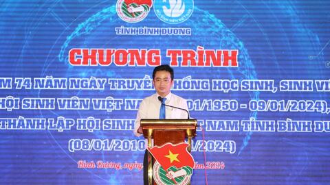 Bình Dương: Tuyên dương “Sinh viên 5 tốt”, “Học sinh 3 rèn luyện”