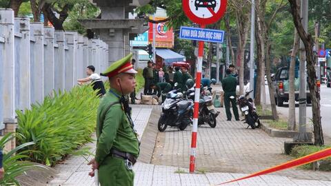 Đà Nẵng: Phong toả Trường Phan Châu Trinh do có vật thể 'lạ'