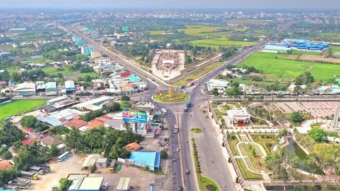 Long An muốn mở rộng Tp.Tân An về ba huyện Thủ Thừa, Tân Trụ và Châu Thành