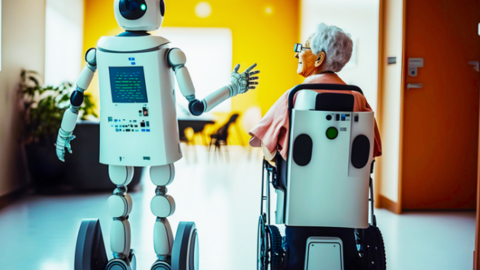 Pháp thử nghiệm robot giúp đỡ người già