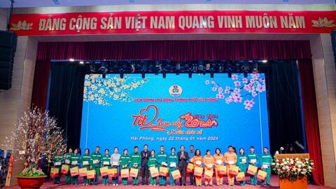 Hải Phòng: Chăm lo Tết cho người lao động