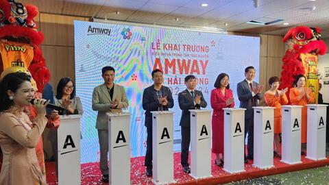 Khai trương Siêu thị và Trung tâm trải nghiệm Amway tại Hải Phòng