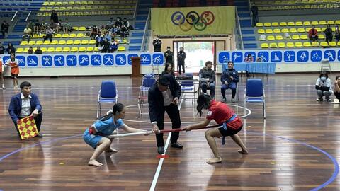 Những môn thi đầu tiên của Hội khỏe Phù Đổng thành phố Hà Nội