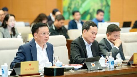 UBTV Quốc hội cho ý kiến dự thảo Luật Thủ đô (sửa đổi)