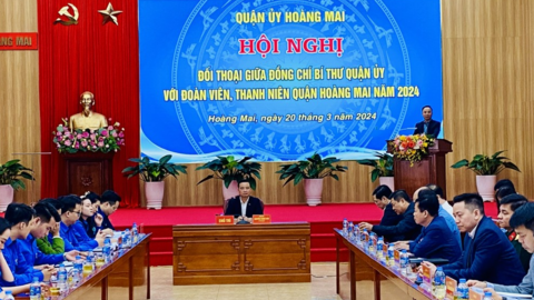 Lãnh đạo quận Hoàng Mai giải đáp băn khoăn cho bạn trẻ