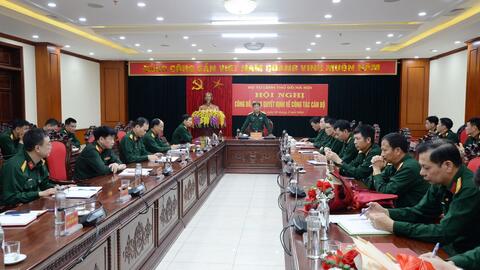 Bổ nhiệm Phó Chủ nhiệm Chính trị, Phó Tham mưu trưởng Bộ Tư lệnh, Chính ủy Sư đoàn Bộ binh