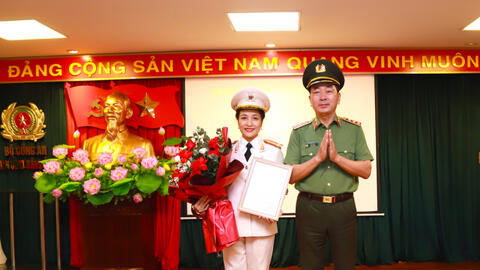 Nữ Đại tá làm Phó Chủ nhiệm UBKT Đảng ủy Công an Trung ương