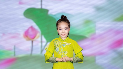 Nguyễn Phạm Hà Linh là Á quân 1 Siêu mẫu nhí toàn năng