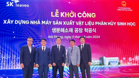 An Phát Holdings “bắt tay” SKC xây dựng nhà máy nguyên liệu xanh tại Hải Phòng