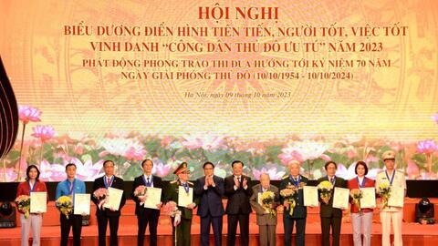 Quy chế mới về xét tặng danh hiệu “Công dân Thủ đô ưu tú”
