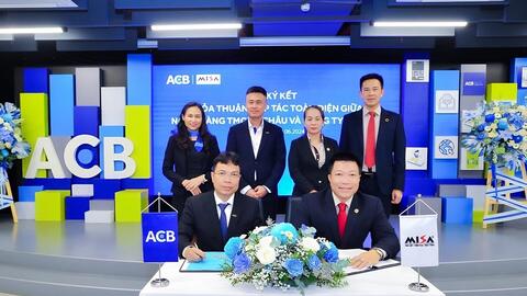 ACB và MISA bắt tay nhau cùng hỗ trợ doanh nghiệp, hộ kinh doanh chuyển đổi số