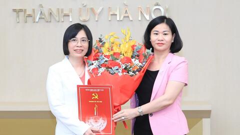 Bà Nguyễn Thị Thu Thủy giữ chức Phó Chánh Văn phòng Thành ủy Hà Nội