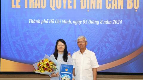 Chủ tịch TPHCM bổ nhiệm cán bộ chủ chốt