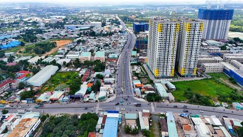 Đường nối TP Hồ Chí Minh - Bình Dương khánh thành nhưng chưa thông