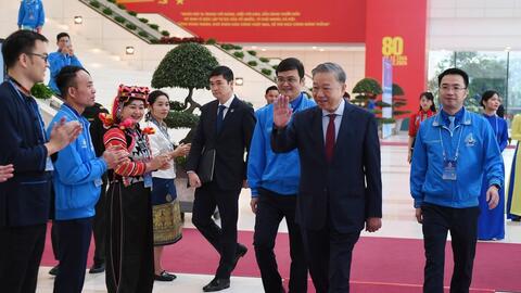 Tổng Bí thư Tô Lâm dự Đại hội Hội LHTN Việt Nam