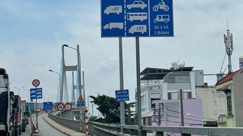 TPHCM thay đổi phân làn trên đường Võ Chí Công từ hôm nay 13.9, tài xế cần lưu ý