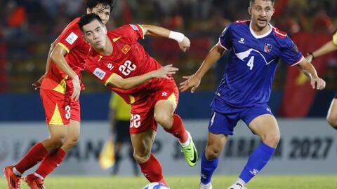 Lịch thi đấu bóng đá tuyển Việt Nam vs Nepal ở lượt về vòng loại Asian Cup 2027