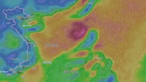 Dự báo diễn biến thời tiết xấu do không khí lạnh sắp tăng cường