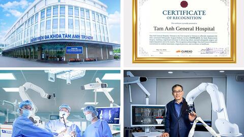 Việt Nam lần đầu có Robot AI chủ động hoàn toàn kỹ thuật quan trọng trong thay khớp