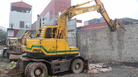 Chuẩn bị máy xúc, thiết bị cắt hàn để cưỡng chế 23 trường hợp vi phạm đất đai