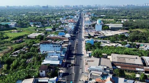 "Vướng" 2 hộ dân, dự án gần 1.500 tỉ đồng mở rộng cửa ngõ phía Nam chưa thể về đích