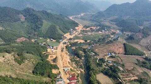 Tiến độ đường nghìn tỉ đồng nối Thái Nguyên với Tuyên Quang