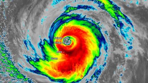 Siêu bão Sinlaku mạnh nhất thế giới tăng cấp thần tốc, El Nino châm ngòi thảm họa