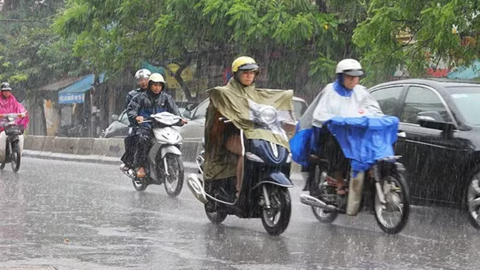 Dự báo thời tiết ngày 20/4: Bắc Bộ mưa dông, Nam Bộ nắng nóng