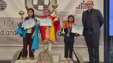 Cờ vua Việt Nam tiếp tục nhận tin vui từ lực lượng trẻ