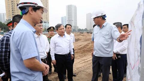 Hà Nội thúc tiến độ các dự án chống ngập trước mùa mưa