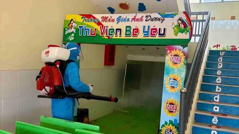 Xuất hiện 2 ổ dịch quai bị trong trường học ở Lâm Đồng