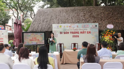 ‘Di sản trong mắt em’ lan tỏa tình yêu văn hóa truyền thống