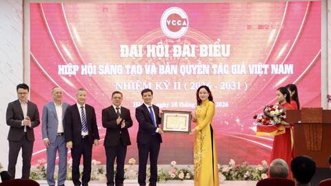 Hiệp hội Sáng tạo và Bản quyền tác giả Việt Nam tổ chức Đại hội nhiệm kỳ 2026 - 2031