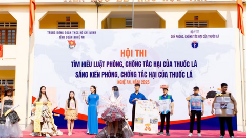 Xây dựng trường học không khói thuốc: Bền từ gốc