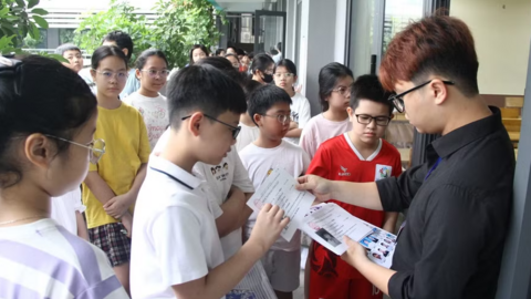 Hơn 6300 học sinh thi đánh giá năng lực vào lớp 6 Trường Nguyễn Tất Thành