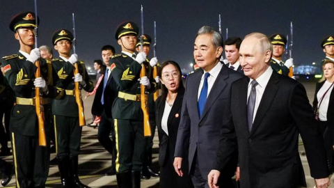 Tổng thống Putin đã đến Trung Quốc