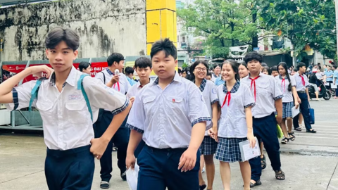 Thí sinh TPHCM giữ tâm thế tự tin trước kỳ thi tuyển sinh lớp 10