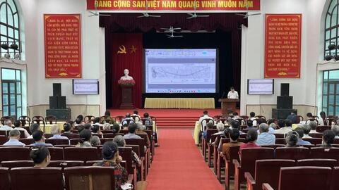 Đầu tư 157 tỉ đồng cải tạo 2km đường từ Vành đai 4 đến đê Trung ương
