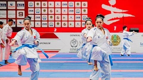 Đội tuyển karate Việt Nam đã có 3 huy chương đồng ở giải vô địch châu Á 2026