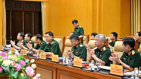 Tổng Bí thư, Chủ tịch nước Tô Lâm chủ trì hội nghị Quân ủy Trung ương lần thứ hai