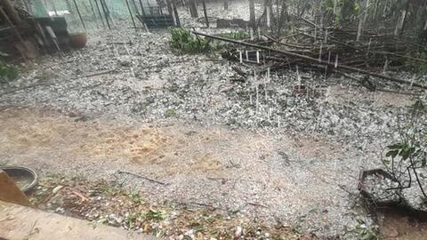 Nguy cơ mưa dông diện rộng, lốc, sét và mưa đá ở Điện Biên